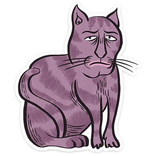 😺 Стикер «Средневековые коты» для Telegram