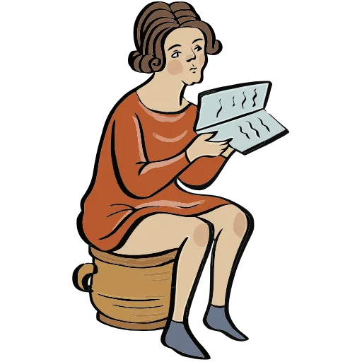 🚽 Эмодзи «Средневековые страдальцы» для Telegram