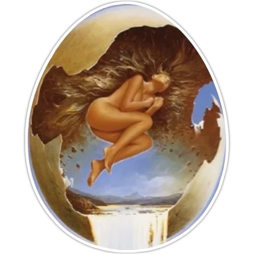 🥚 Стикер «دنياى مديتيشن» для Telegram