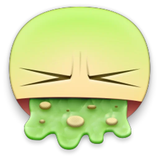 🤮 Стикер «Meep Facebook» для Telegram