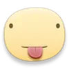 😛 Эмодзи «Facebook Meep Emoji» для Telegram