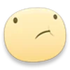 😕 Эмодзи «Facebook Meep Emoji» для Telegram