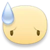 😓 Эмодзи «Facebook Meep Emoji» для Telegram