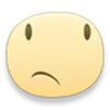 😕 Эмодзи «Facebook Meep Emoji» для Telegram