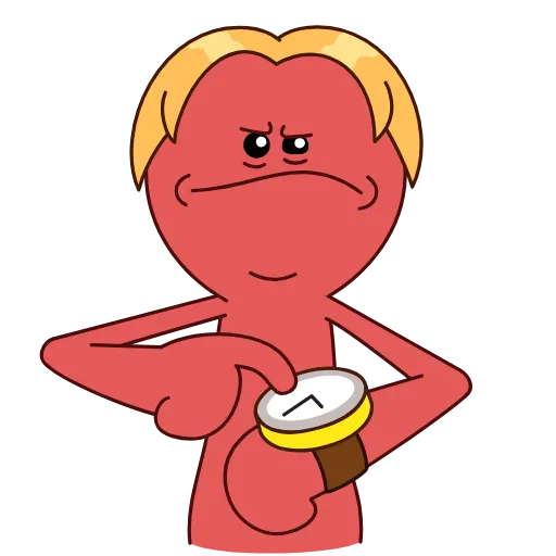 ⌛️ Стикер «Mr. Meeseeks» для Telegram