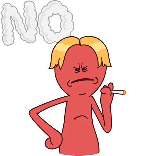 🙅‍♀️ Стикер «Mr. Meeseeks» для Telegram
