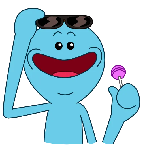 😎 Стикер «Mr. Meeseeks» для Telegram