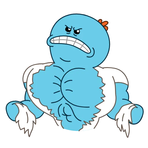💪 Стикер «Mr. Meeseeks» для Telegram