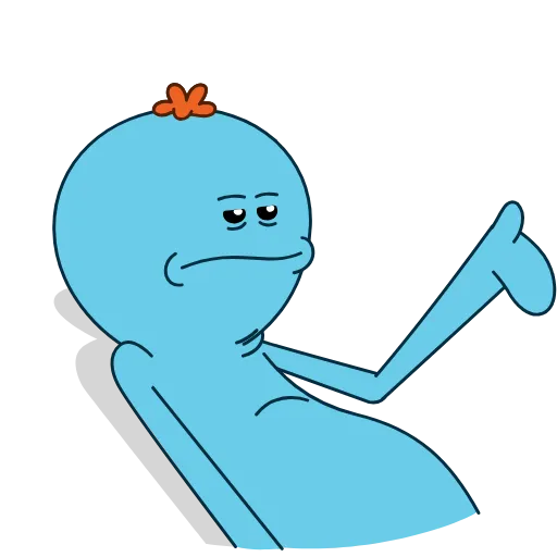 🤦‍♂️ Стикер «Mr. Meeseeks» для Telegram