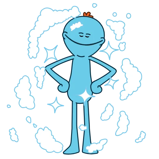👋 Стикер «Mr. Meeseeks» для Telegram