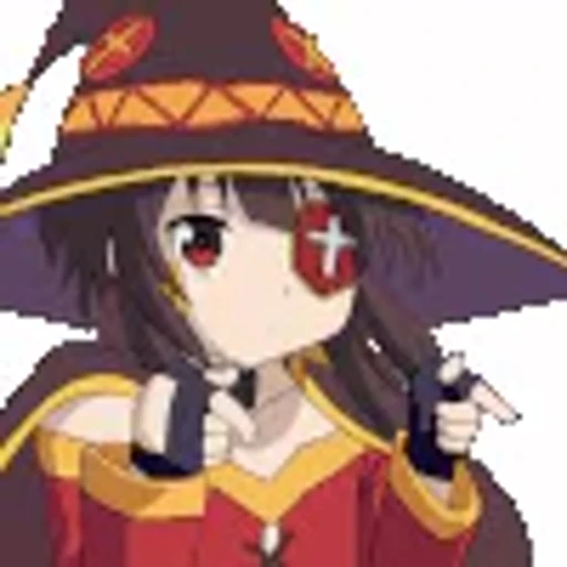 Эмодзи Megumin для Telegram — скачать