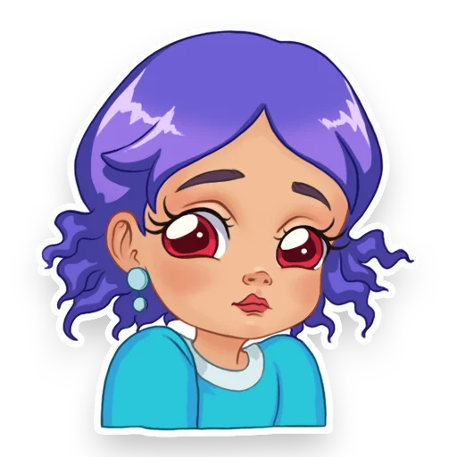 🙁 Стикер «Mellow Splashes» для Telegram