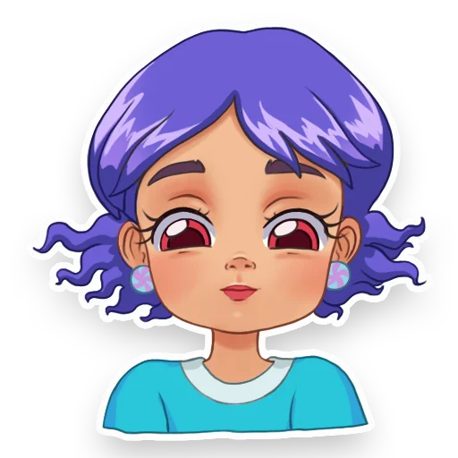 😐 Стикер «Mellow Splashes» для Telegram