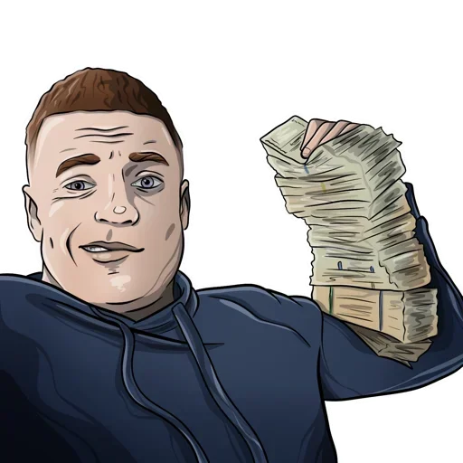 💵 Стикер «MELLSTROY» для Telegram