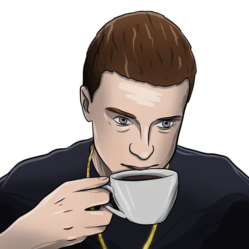☕️ Стикер «MELLSTROY» для Telegram