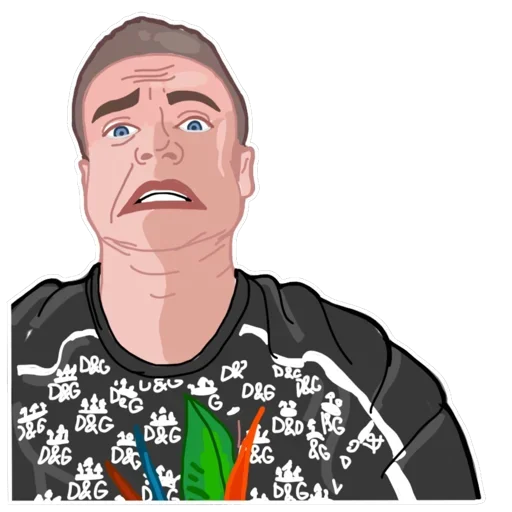 😰 Стикер «MELLSTROY» для Telegram