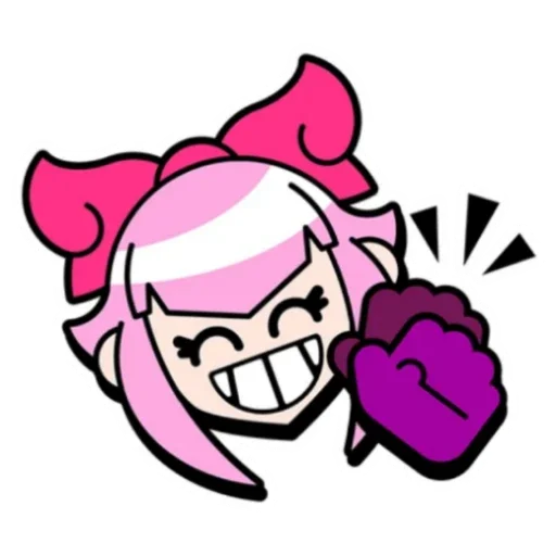 🎶 Стикер «Melodie brawl stars» для Telegram