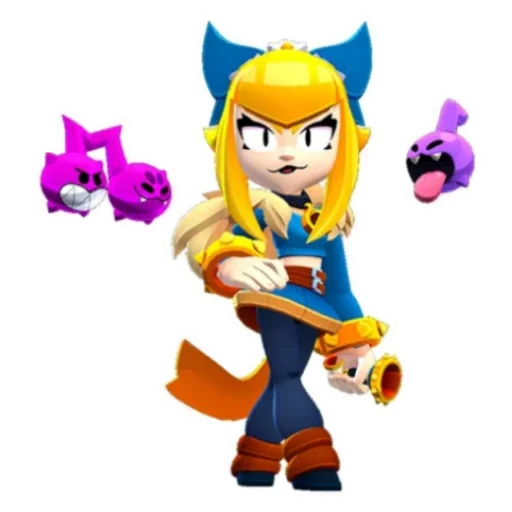 🎶 Стикер «Melodie brawl stars» для Telegram