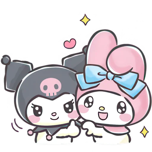 🫶 Стикер «Мелоди и Куроми» для Telegram
