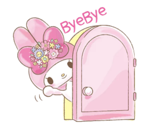 Стикерпак My Melody Too Cute для Telegram — скачать
