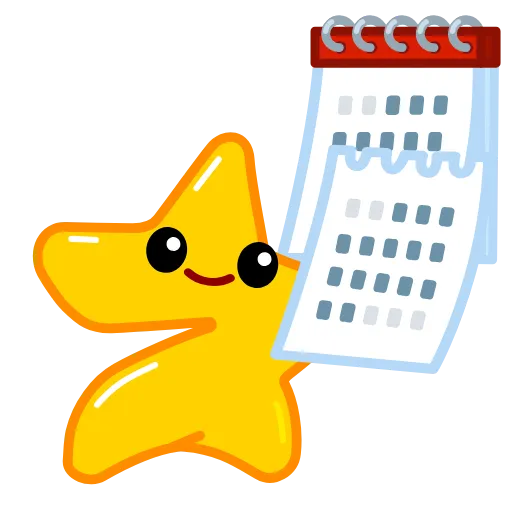 📆 Эмодзи «Mem Star» для Telegram