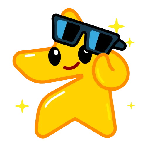 😎 Эмодзи «Mem Star» для Telegram