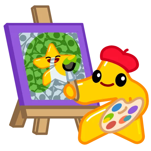 🎨 Эмодзи «Mem Star» для Telegram