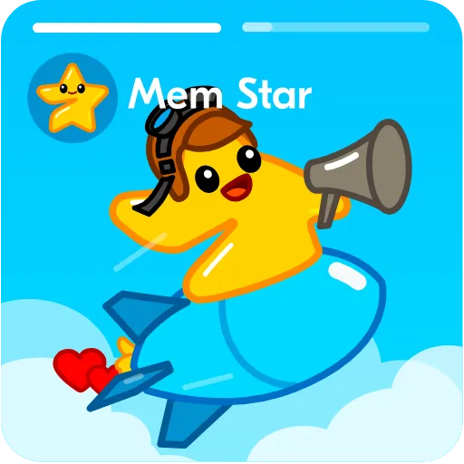 📢 Эмодзи «Mem Star» для Telegram