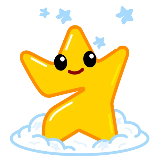 ❄️ Эмодзи «Mem Star» для Telegram