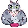 🍔 Эмодзи «Memcat» для Telegram