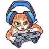 📱 Эмодзи «Memcat» для Telegram