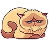 😒 Эмодзи «Memcat» для Telegram