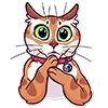 😵 Эмодзи «Memcat» для Telegram