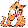 😍 Эмодзи «Memcat» для Telegram