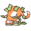 🤑 Эмодзи «Memcat» для Telegram
