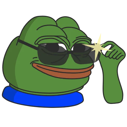 😉 Стикер «? frog» для Telegram