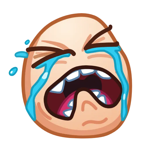 😭 Стикер «Meme Emoji» для Telegram