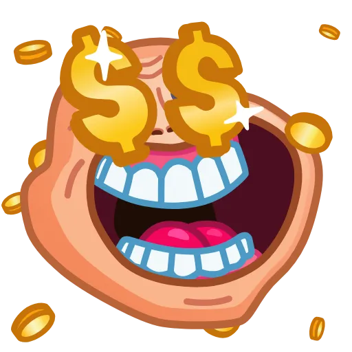 🤑 Стикер «Meme Emoji» для Telegram