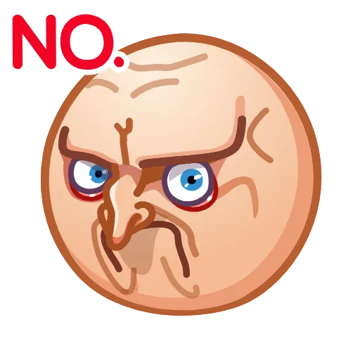 ☹ Стикер «Meme Emoji» для Telegram