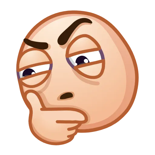 🤔 Стикер «Meme Emoji» для Telegram