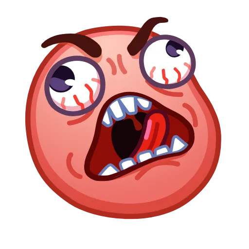 😡 Стикер «Meme Emoji» для Telegram