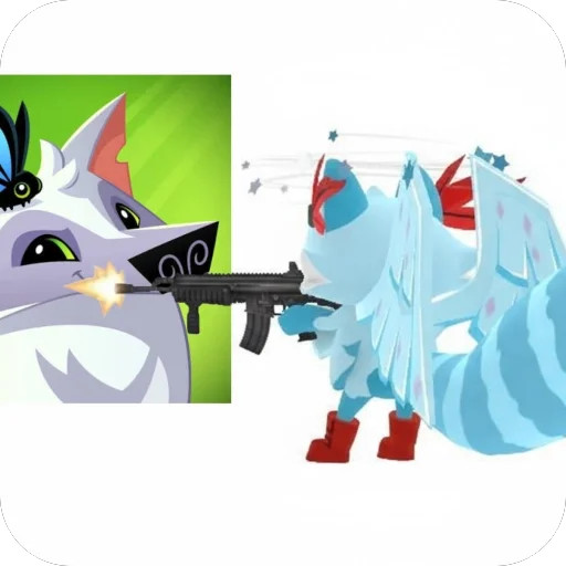 🔫 Стикер «Мемная Луночка и другое» для Telegram