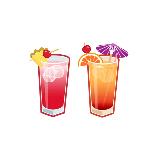 Стикерпак Memo-drinks! для Telegram — скачать