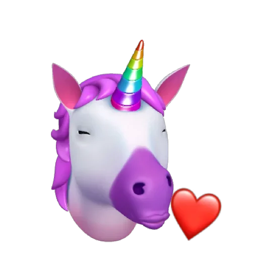 🦄 Стикер «Memoji Stickers iOS 13» для Telegram