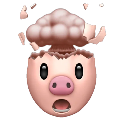 Стикерпак PIG MEMOJI для Telegram — скачать