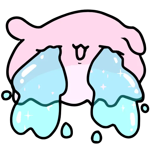 😭 Эмодзи «Mendako #emoji #cute» для Telegram