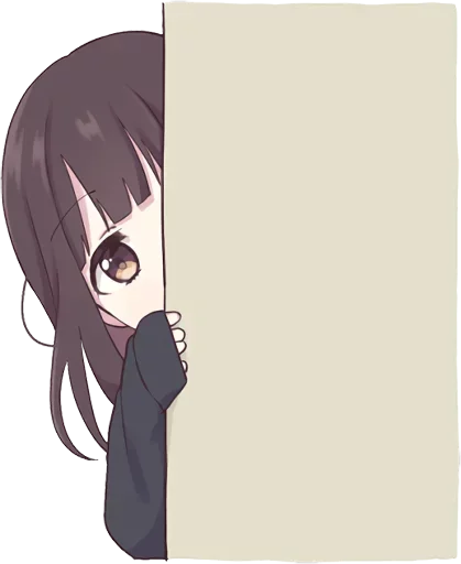 👀 Стикер «Menhera-chan» для Telegram