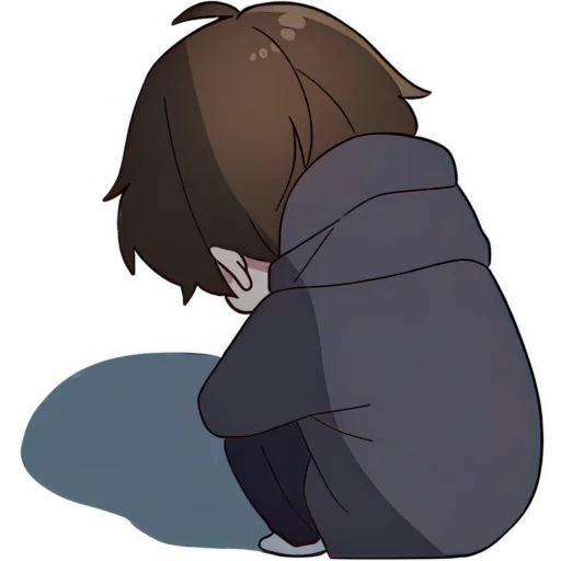 😞 Стикер «Менхера кун» для Telegram