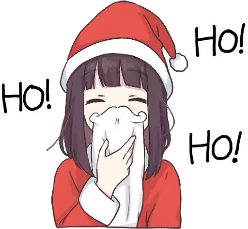 🎅 Стикер «Menhera-chan 2» для Telegram