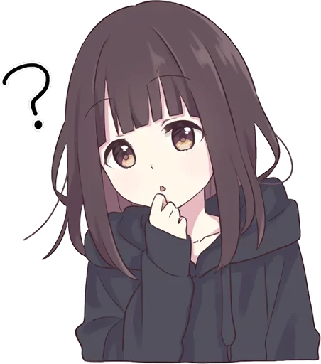 😲 Стикер «Menhera-chan-creditless» для Telegram